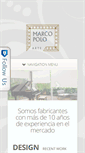 Mobile Screenshot of marcopoloarte.com